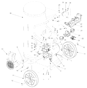 Air-Compressor Parts Diagram and Parts List for 1NNF8  Campbell Hausfeld Compressor